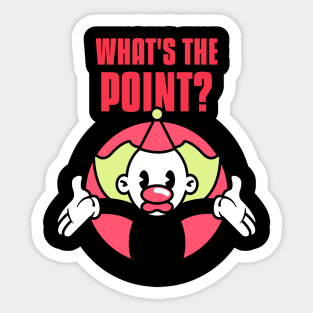 What's The Point? Sticker